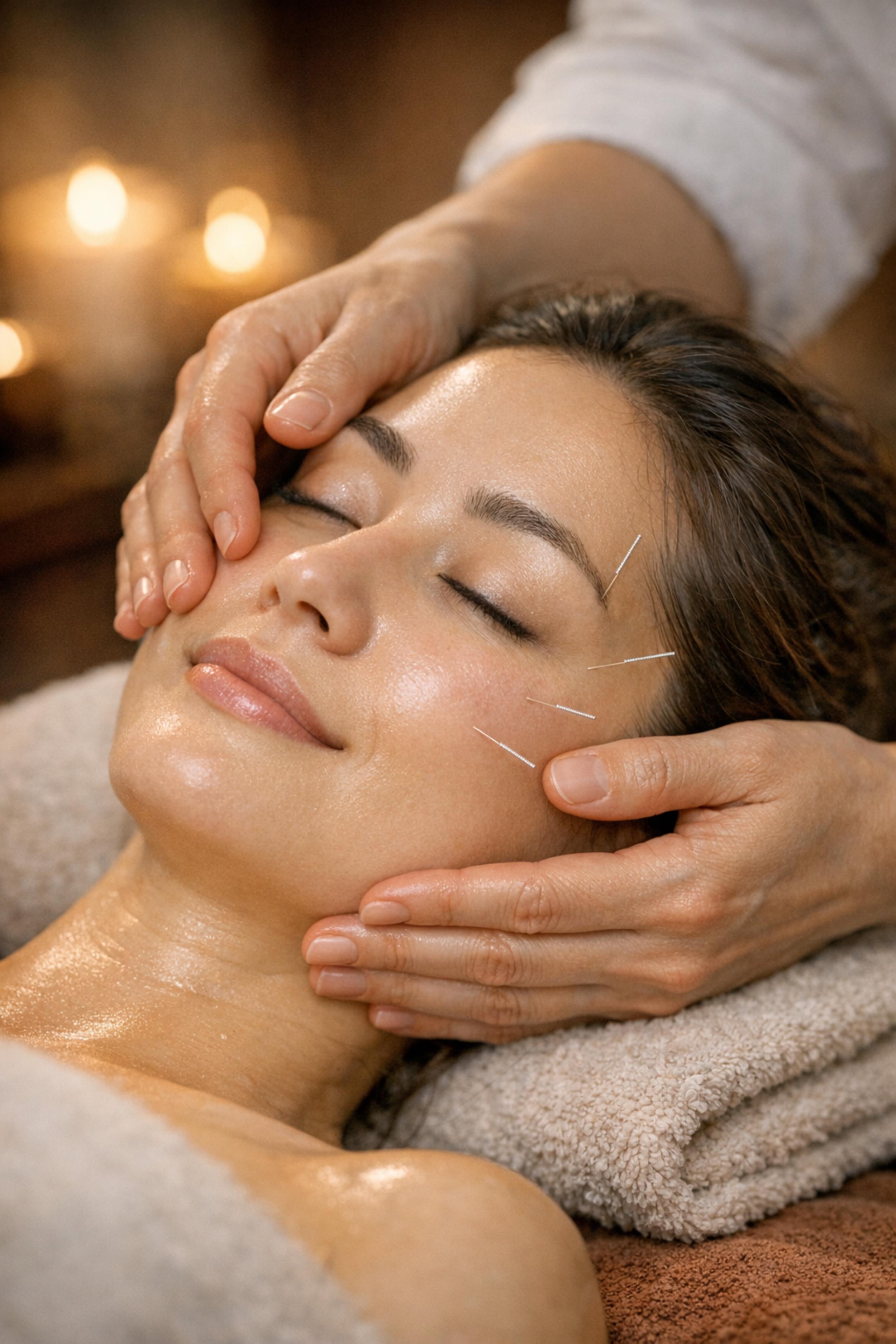 דיקור קוסמטי (Acupuncture Lifting)